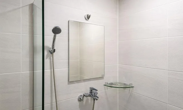 غرفة قياسية بسريرين منفصلين بإطلالة على الجبل، Seogwipo Worldcup Resort 6/6