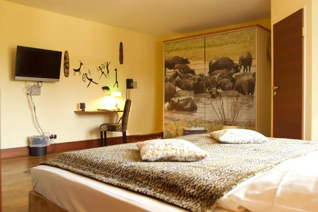 غرفة رباعية، LANDHOTEL HOF BEVERLAND 1/8
