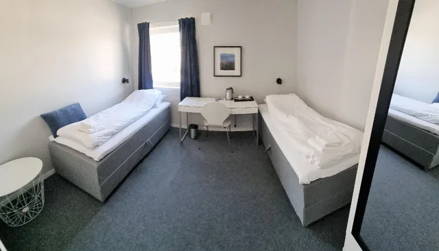 غرفة بسرير مزدوج بإطلالة على المتنزه، Lofoten Overnatting 1/1