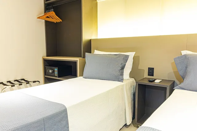 غرفة سوبيريور بسرير مزدوج أو سريرين منفصلين بإطلالة على المدينة لذوي الإعاقة، Place2You Hotel by Welkom 6/8