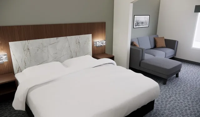 جناح بسرير كينج، Quality Suites Austin South St. Elmo District 2/7