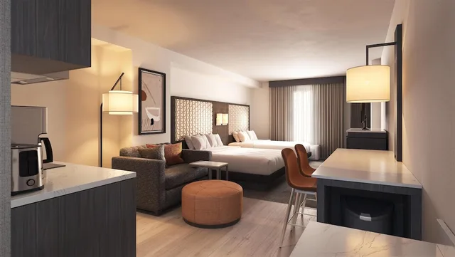 Room, 2 Queen Beds, Sofa, Den, Accessible، Hyatt Washington DC / Convention Center 2/5