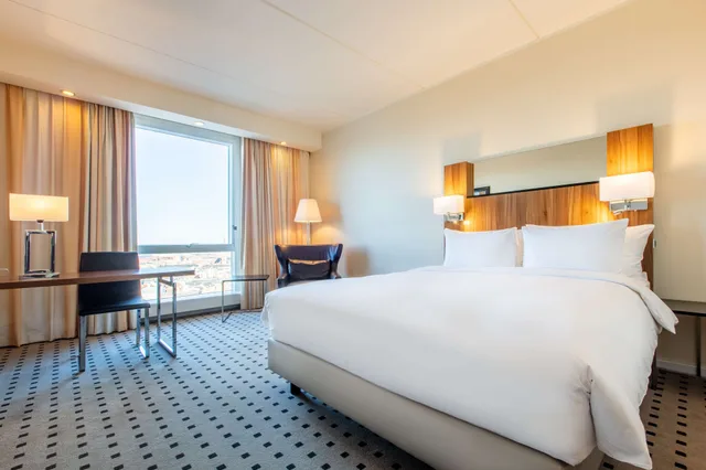 غرفة سوبيريور بانورامية بسرير كوين بإطلالة، Radisson Blu Scandinavia Copenhagen 2/10