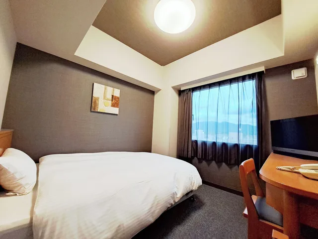 غرفة مفردة بسرير مزدوج للمدخنين، Hotel Route-Inn Shinjyo Ekimae 3/7