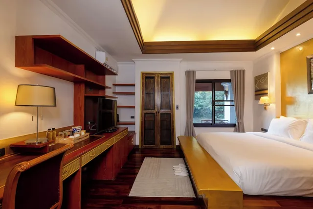 غرفة ديلوكس بسرير كينج بإطلالة على الجبل، Kangsadarn Resort 7/10