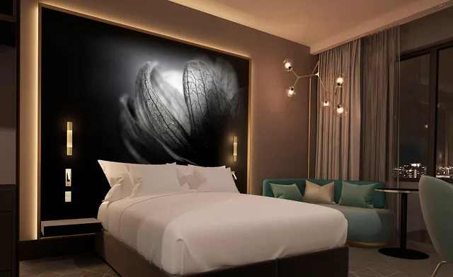 غرفة بسرير مزدوج، Crowne Plaza Helsinki Hesperia 1/4
