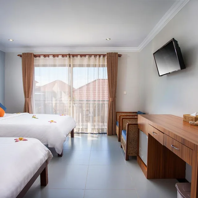 غرفة ديلوكس بسريرين منفصلين، Ratana Angkor Hotel 6/10