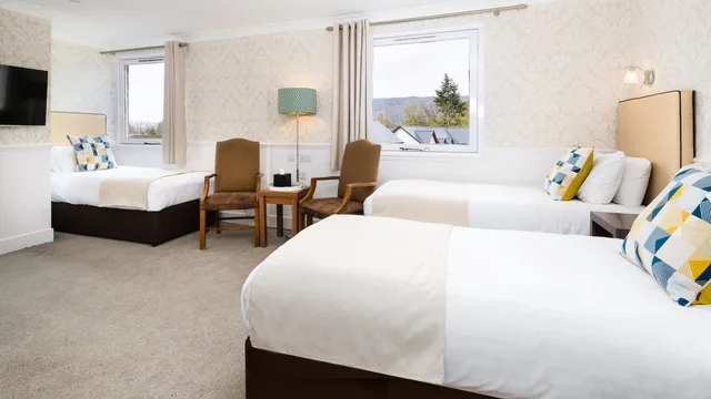 غرفة قياسية ثلاثية، Scotlands Spa Hotel 3/5