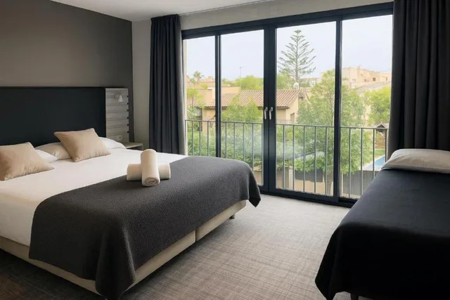 Room, Double Bed, Sofa, Sitges Hotel 2/2