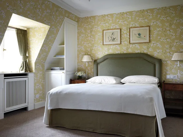 غرفة قياسية بسرير مزدوج، Schlosshotel Kronberg Hotel Frankfurt 8/10