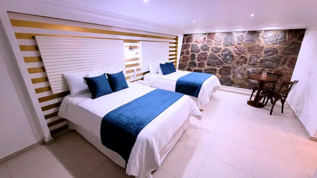 غرفة بسريرين مزدوجين، Hotel Tierras Blancas 3/5