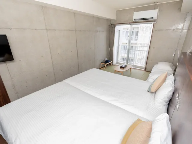 Room, Twin Beds, 2 Futon Beds, Tatami, Condo Building, Kitchen, Lounge Access، The Breakfast Hotel Porto Ishigaki 1/10