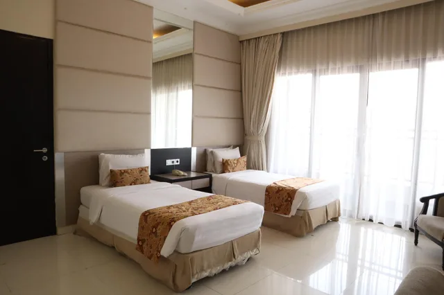 غرفة بسريرين منفصلين، Grand Ussu Hotel And Convention 2/2