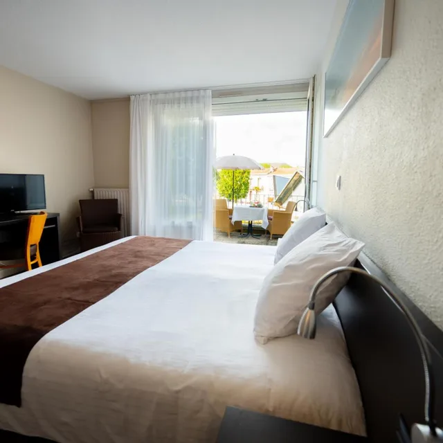 غرفة بسرير مزدوج، HOTEL DES REMPARTS 3/10