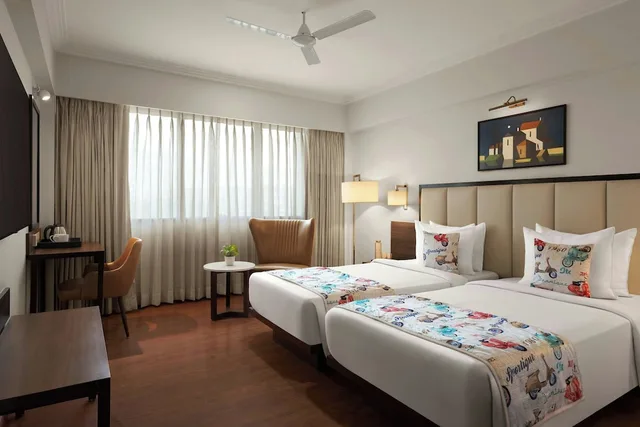 غرفة بريميوم بسرير كينج بإطلالة على المدينة، The Fern Residency, Turbhe, Navi Mumbai 1/2