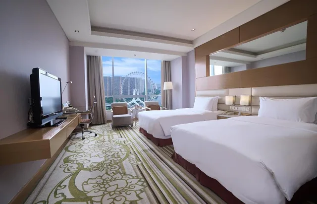 Standard, Twin Beds, Tj Eye View، Holiday Inn Tianjin Riverside 2/3