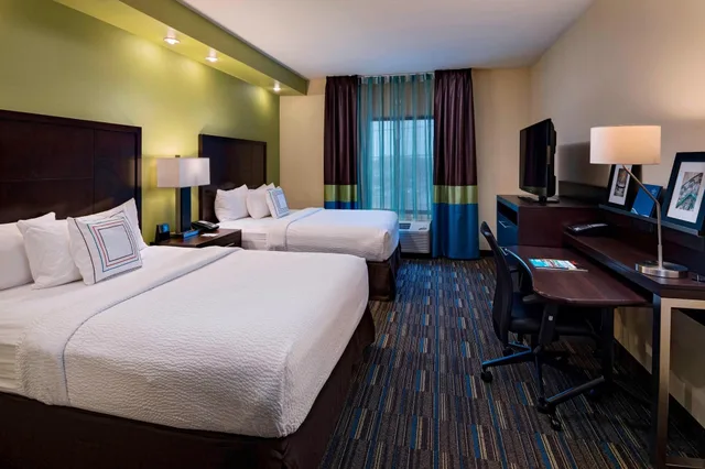 Executive, Suite, 2 Queen Beds, Sofa, Fairfield Inn Suites By Marriott Austin Northwest Research Blvd 1/3