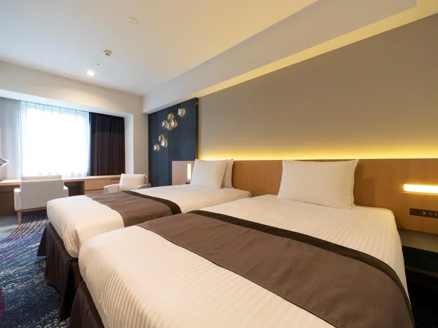 غرفة قياسية بسريرين منفصلين، Hotel Jal City Nagoya Nishiki 1/3