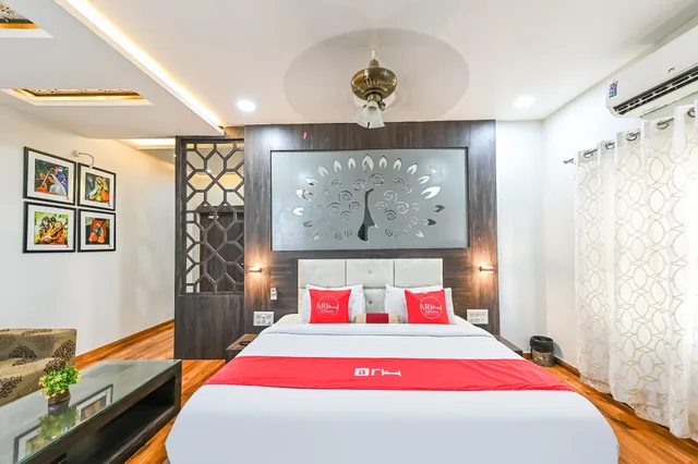غرفة بسرير مزدوج، Ashoka Residency Hotel 4/6
