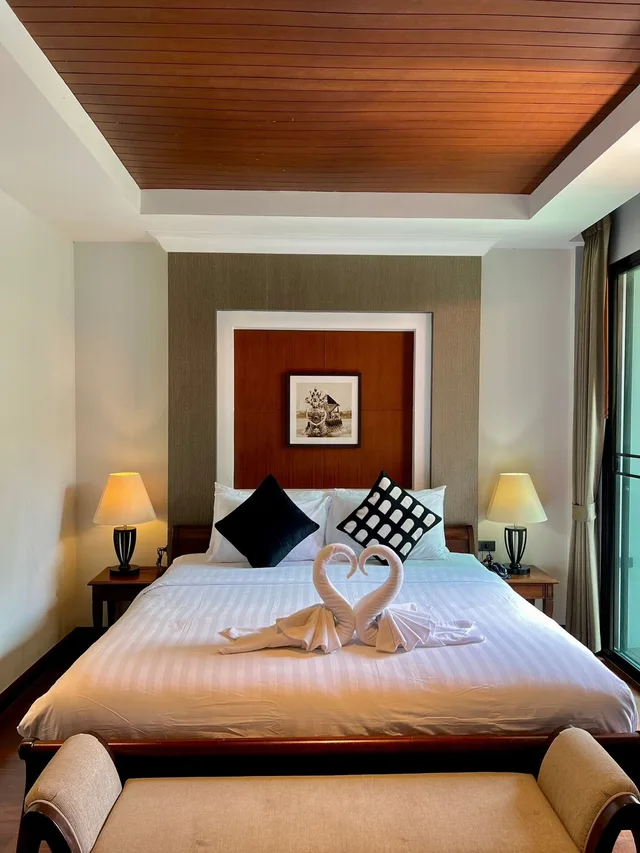 غرفة بسرير كينج بإطلالة على المسبح، Yotaka Bangkok Hotel 1/2