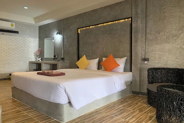 غرفة ديلوكس بسرير كينج، The Loft At Chiangrai 3/10