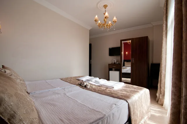 غرفة ديلوكس بسرير مزدوج، Magnificient Hotel Sultanahmet 8/10