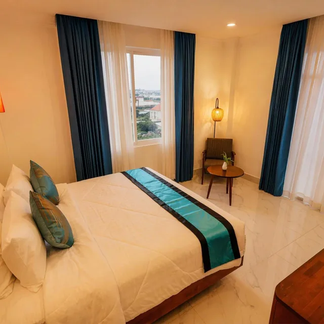 Deluxe, Double Bed, Pool View, Le Kree Downtown Hotel 3/10