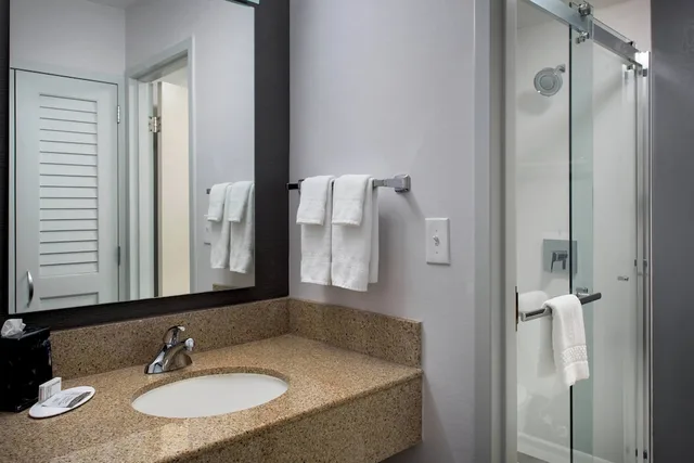 غرفة بسرير كينج مع أريكة، Courtyard By Marriott Rockville 1/2