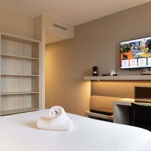 غرفة كومفورت بسرير مزدوج، ibis Douai Dechy 1/10