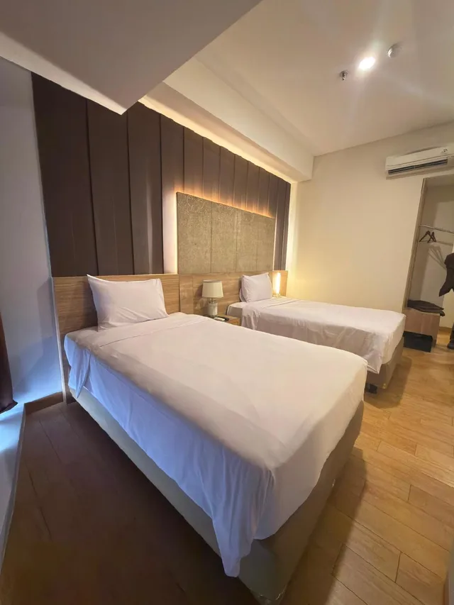 غرفة ديلوكس بسريرين مزدوجين، Grand G7 Hotel Kemayoran 1/2
