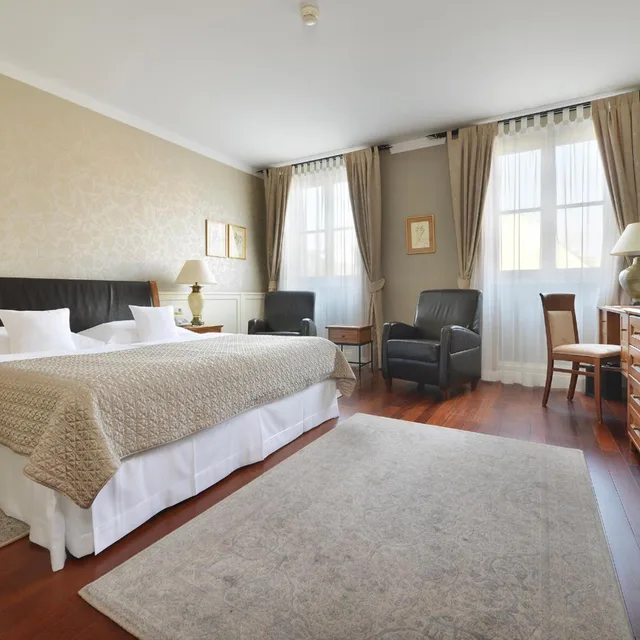 غرفة تنفيذية بسرير كينج، Marrol S Hotel 4/10