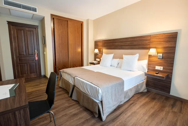 غرفة بسرير مزدوج أو سريرين منفصلين، Hotel Finca Los Abetos 3/9