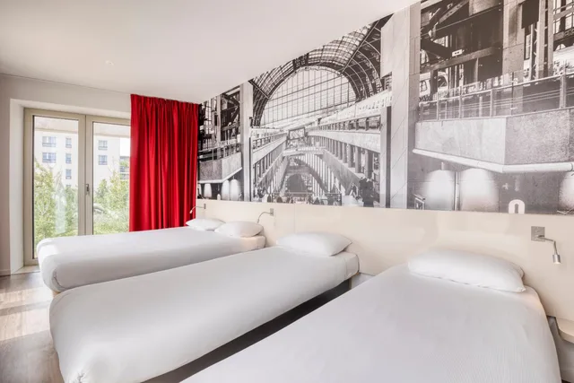 غرفة عائلية بسرير فردي، B&B Hotel Antwerpen Zuid 4/10