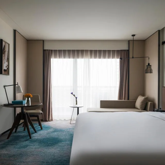 غرفة ديلوكس بسريرين منفصلين، Pullman Zhouzhuang 4/6