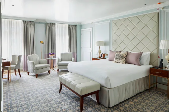 غرفة ديلوكس بسرير كينج، London Marriott Hotel Park Lane 2/4