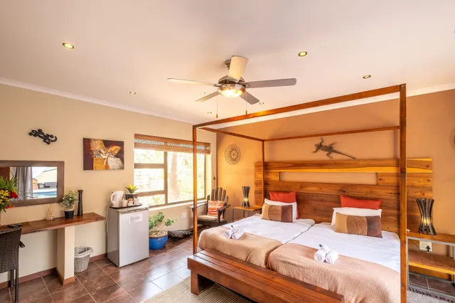 غرفة فاخرة بسرير مزدوج، Gecko Ridge Guest House 1/9