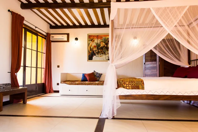 جناح استوديو بسرير كوين، Le Bougainviller Hotel 1/4
