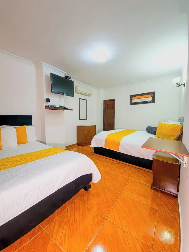 غرفة عائلية بسريرين منفصلين، Hotel Avenida 3 Real 1/7