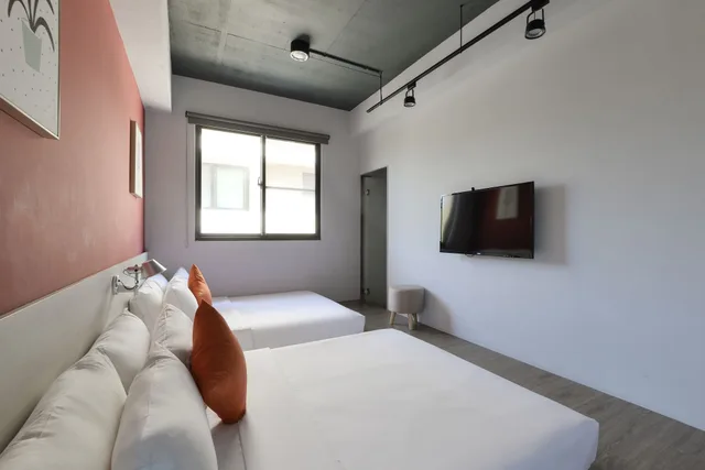 غرفة عائلية رباعية بسريرين مزدوجين، Mo Bnb 6/10