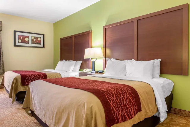 غرفة قياسية بسريرين كوين، Quality Inn Jacksonville Near I-72 3/10