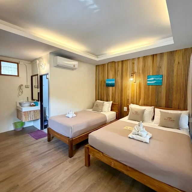 غرفة قياسية ثلاثية، Pen S Bungalow 2/7