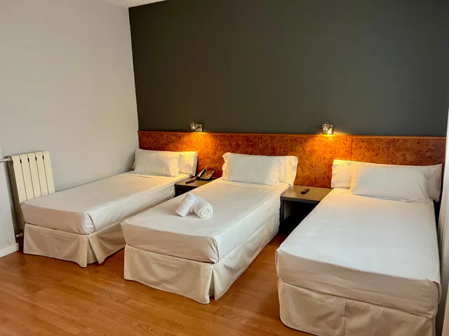 غرفة ثلاثية بسريرين منفصلين، Ap Hotel Madrid Airport 1/2