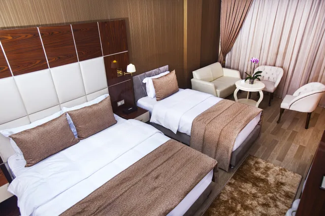غرفة عائلية بسرير كينج وسرير فردي، Cukurova Erten Hotel 1/2