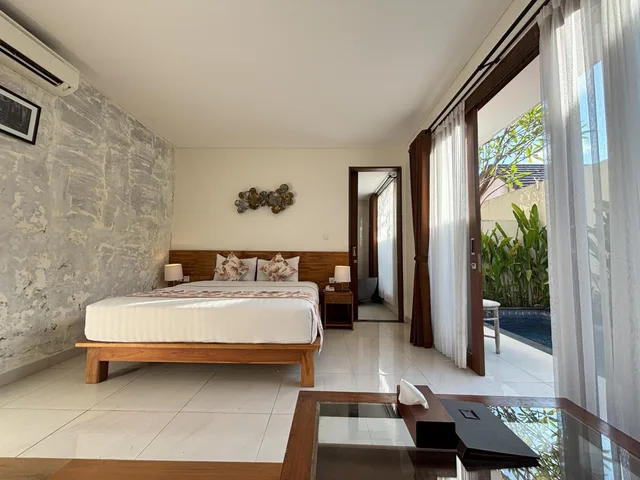 فيلا بسرير كينج بغرفتي نوم بمسبح خاص، The Calna Villa Bali 1/2