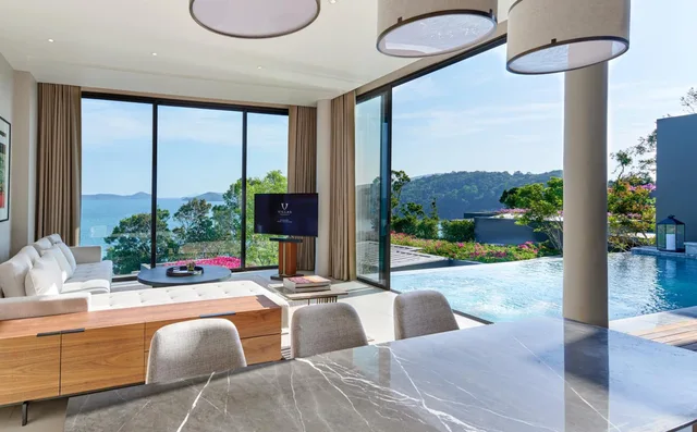 فيلا بإطلالة على البحر بـ3 غرف نوم، V Villas Phuket - MGallery 7/10
