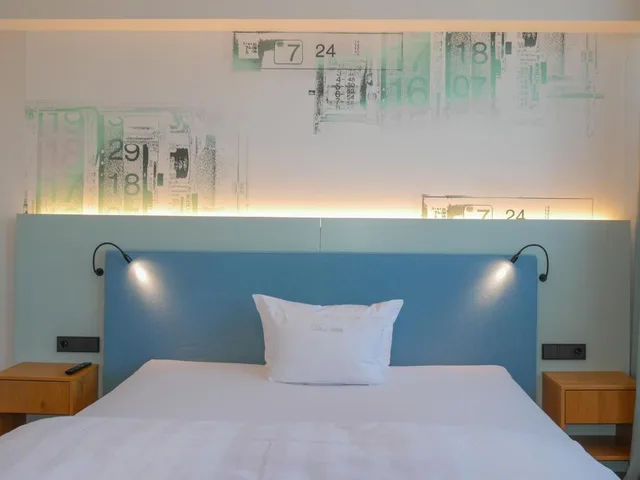 غرفة قياسية بسرير مزدوج، Hotel Federwerk 3/4