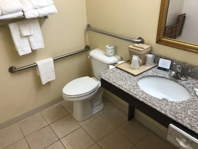 غرفة بسرير كينج لذوي الإعاقة، Quality Inn & Suites Alma I-40 1/1