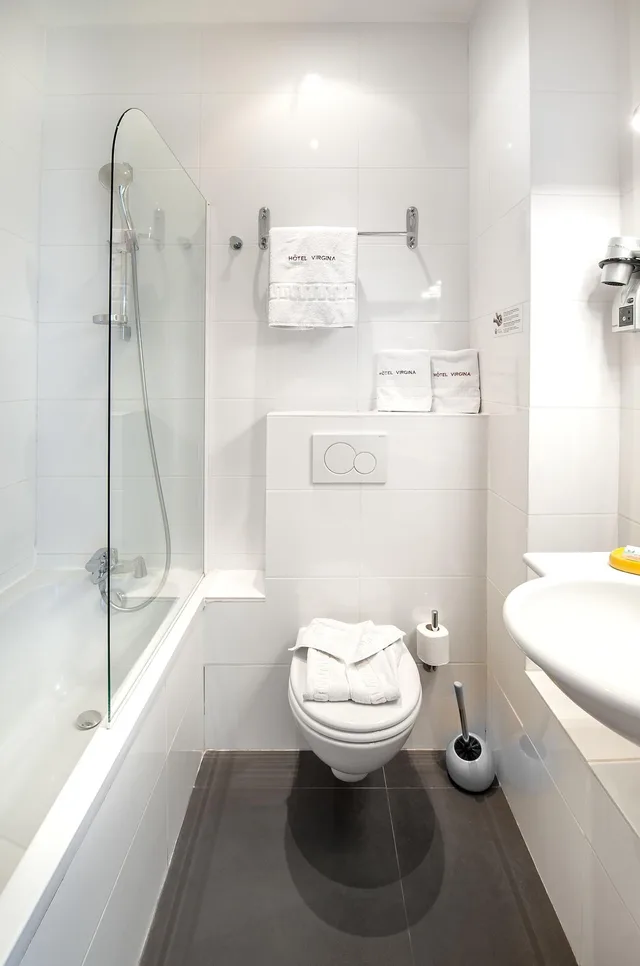 غرفة قياسية بسريرين منفصلين، Hotel Virgina 4/4