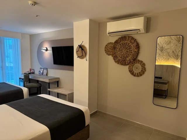 غرفة قياسية بسريرين منفصلين بإطلالة، Zione Luxury Hotel Pereira 8/10
