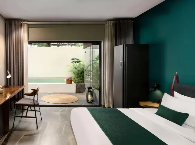 غرفة بسرير كينج، Baitong Hotel And Resort Phnom Penh 3/5